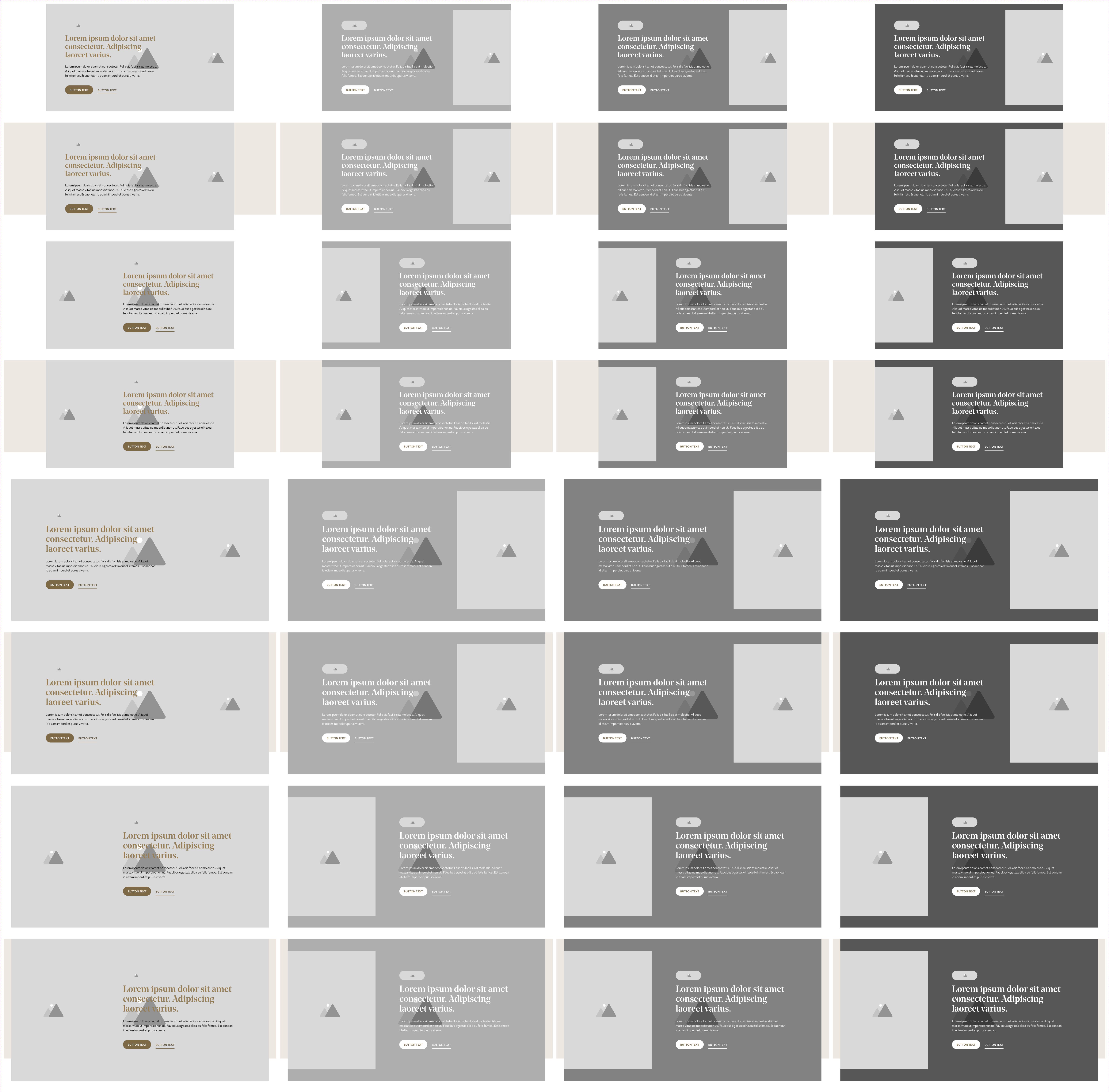 M11 Desktop — matriz de variantes
